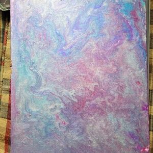 Acrylic pour painting